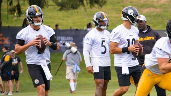 QB tracker: Trubisky sharpens up as session goes on taken in Latrobe, Pa. (Steelers)